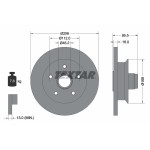 TEXTAR Bremsscheibe