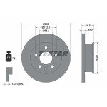TEXTAR Bremsscheibe