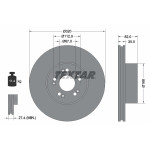 TEXTAR Bremsscheibe
