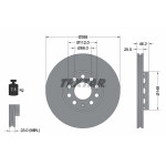 TEXTAR Bremsscheibe