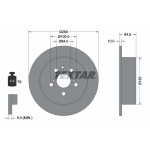 TEXTAR Bremsscheibe
