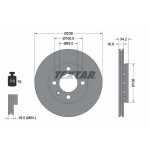 TEXTAR Bremsscheibe