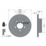 TEXTAR Bremsscheibe