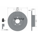 TEXTAR Bremsscheibe