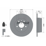 TEXTAR Bremsscheibe