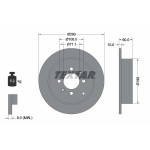TEXTAR Bremsscheibe