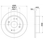 TEXTAR Bremsscheibe