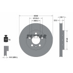 TEXTAR Bremsscheibe