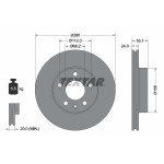 TEXTAR Bremsscheibe