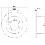 TEXTAR Bremsscheibe