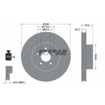 TEXTAR Bremsscheibe