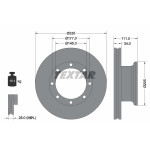 TEXTAR Bremsscheibe