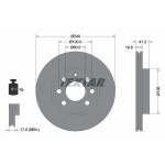 TEXTAR Bremsscheibe