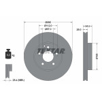 TEXTAR Bremsscheibe