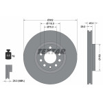 TEXTAR Bremsscheibe