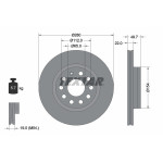 TEXTAR Bremsscheibe