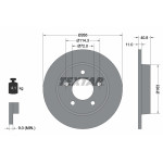 TEXTAR Bremsscheibe