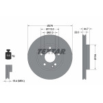 TEXTAR Bremsscheibe