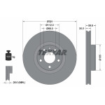 TEXTAR Bremsscheibe