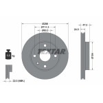 TEXTAR Bremsscheibe