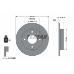 TEXTAR Bremsscheibe