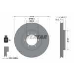 TEXTAR Bremsscheibe