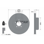 TEXTAR Bremsscheibe