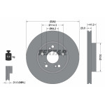 TEXTAR Bremsscheibe
