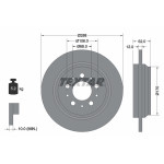 TEXTAR Bremsscheibe