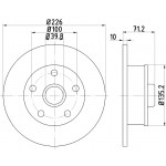 TEXTAR Bremsscheibe