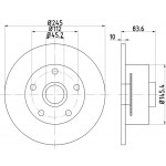 TEXTAR Bremsscheibe