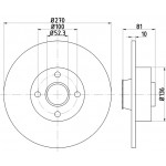 TEXTAR Bremsscheibe