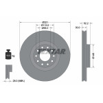 TEXTAR Bremsscheibe