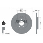 TEXTAR Bremsscheibe