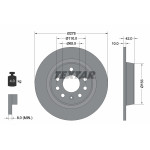 TEXTAR Bremsscheibe