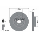 TEXTAR Bremsscheibe