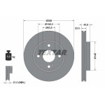 TEXTAR Bremsscheibe