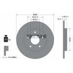 TEXTAR Bremsscheibe