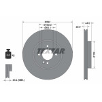 TEXTAR Bremsscheibe