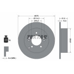 TEXTAR Bremsscheibe