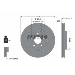 TEXTAR Bremsscheibe