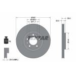 TEXTAR Bremsscheibe