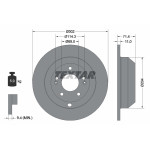 TEXTAR Bremsscheibe