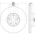 TEXTAR Bremsscheibe