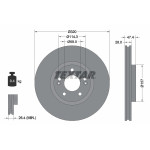 TEXTAR Bremsscheibe