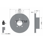 TEXTAR Bremsscheibe