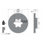 TEXTAR Bremsscheibe