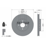 TEXTAR Bremsscheibe