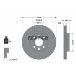 TEXTAR Bremsscheibe