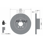 TEXTAR Bremsscheibe